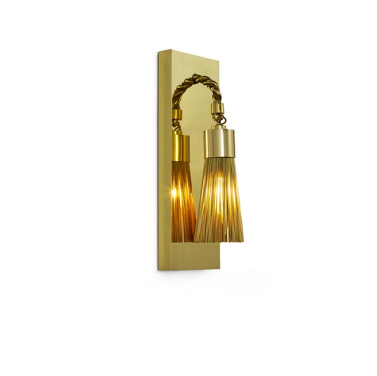 SPSOSW36BR brass finish SULTANS OF SWING brass/// настенный E14 1х40  х   