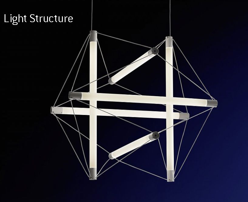 подвесной светильник Light Structure, Ingo Maurer, купить в салоне СВЕТИЛЬНИКИ на Малой Ордынке 39