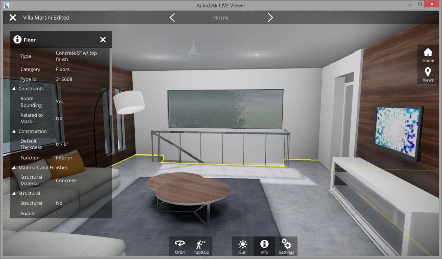 Autodesk Live Autodesk Live, программа для дизайнеров и архитекторов